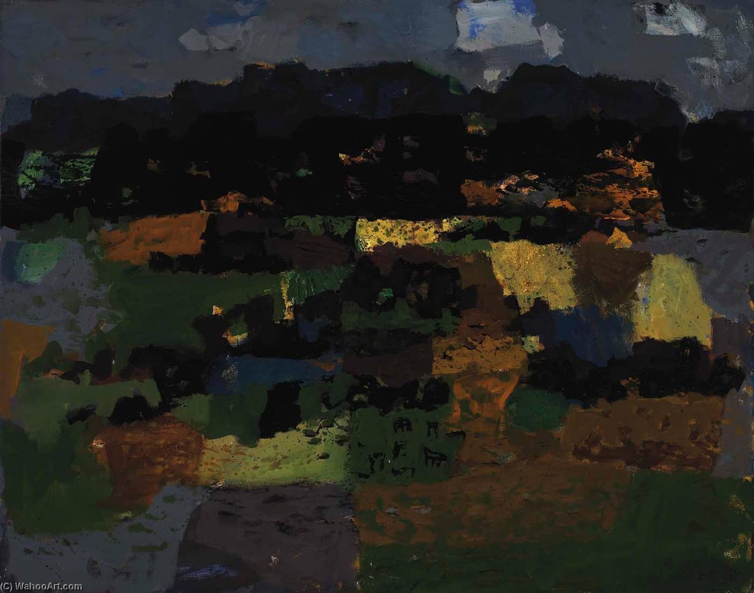 Fields And Hills — Arnold Blanch