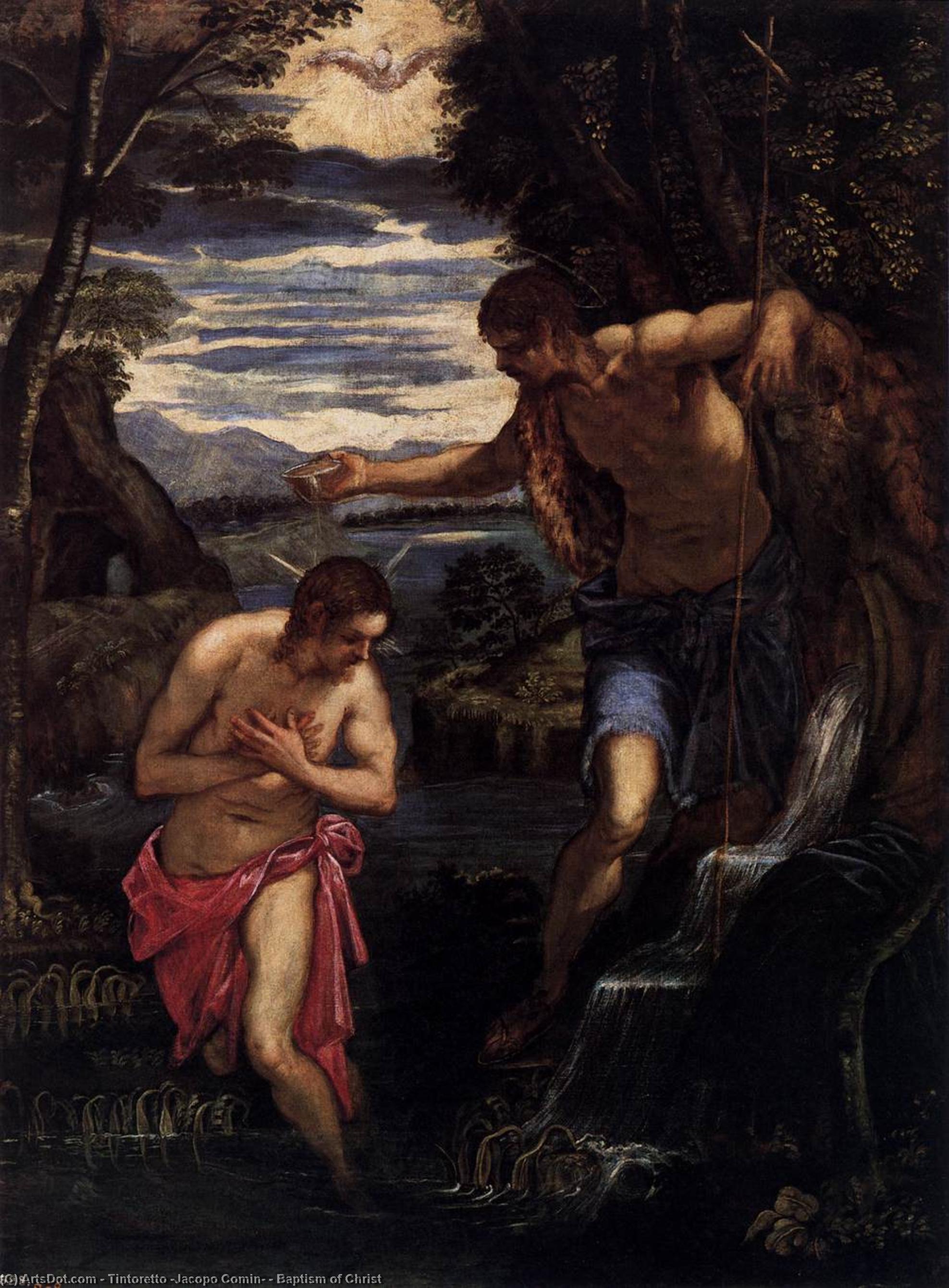 Baptism Of Christ — Jacopo Tintoretto