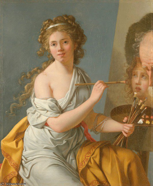 Self Portrait — Marie Guillemine Benoist (marie Guillemine De Laville Leroux)
