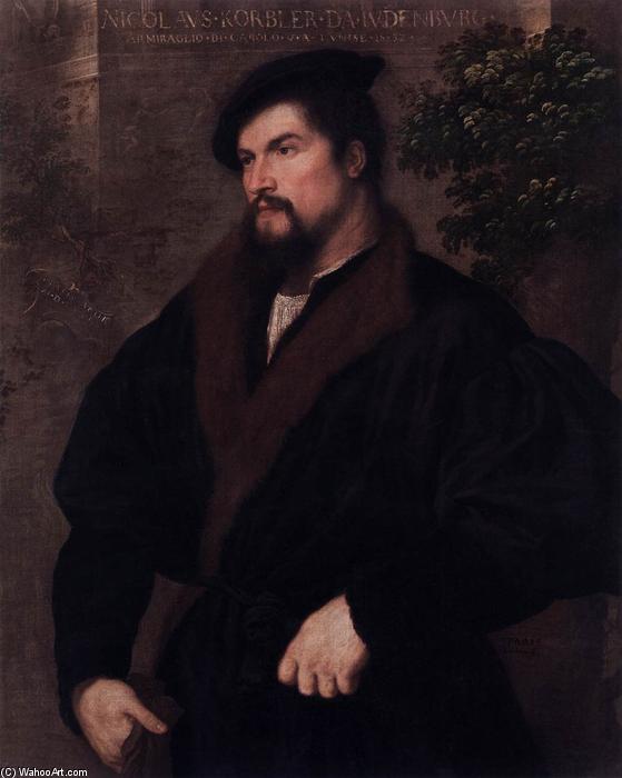 Portrait Of Nikolaus Körbler — Paris Bordone