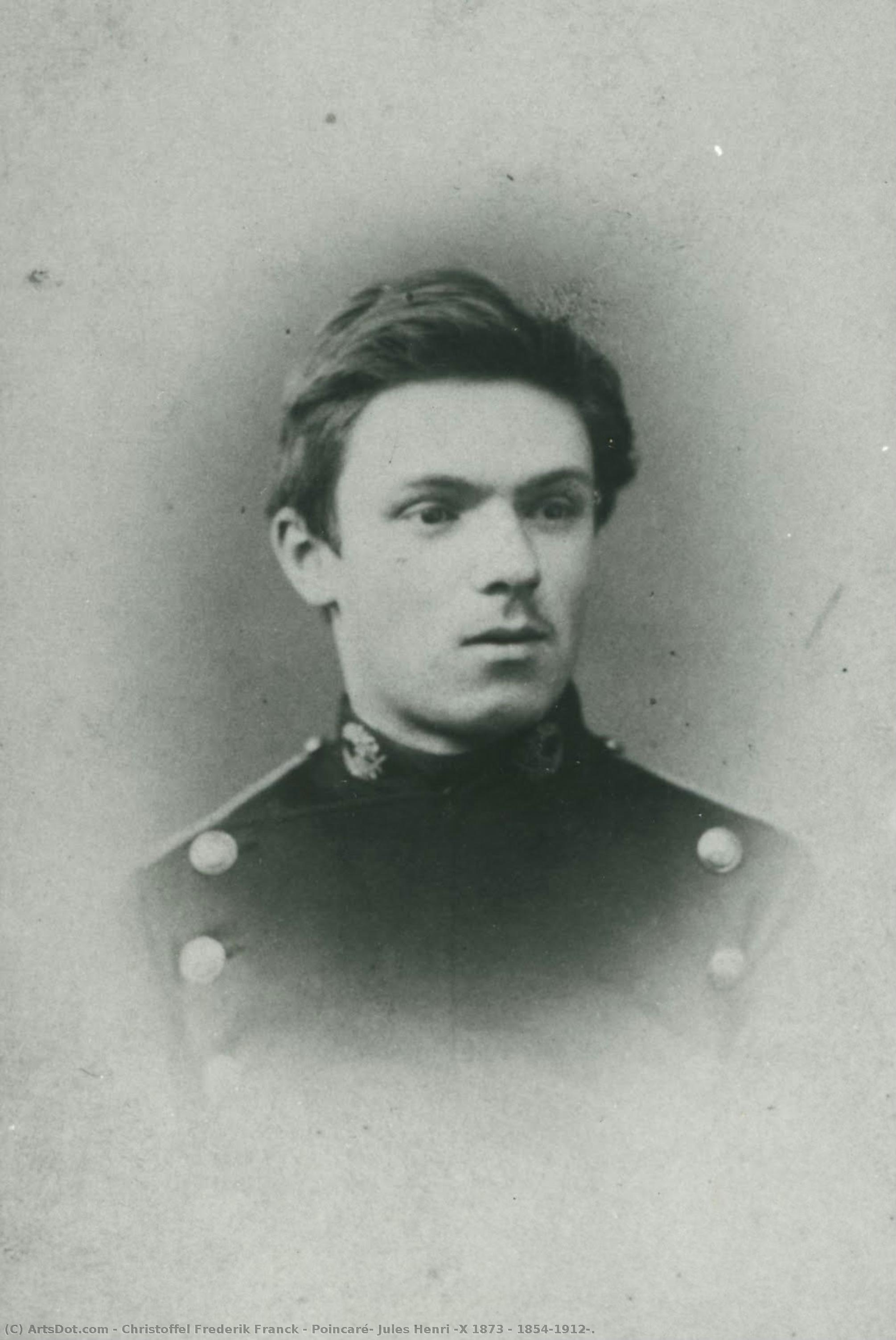 Poincaré, Jules Henri (x 1873 ; 1854-1912). — Christoffel Frederik Franck