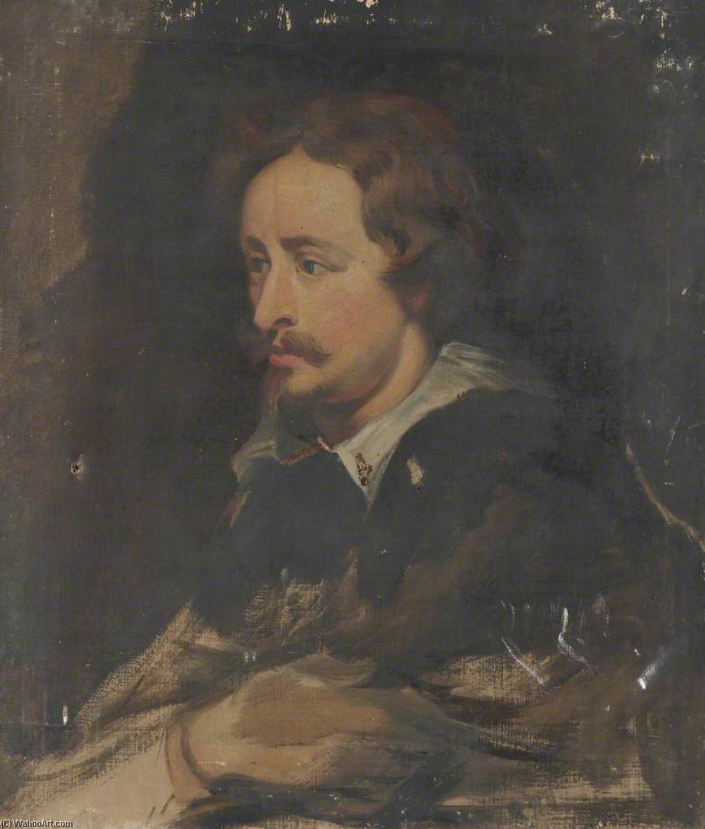 Portrait Of Man Unfinished — George Sheffield Senior