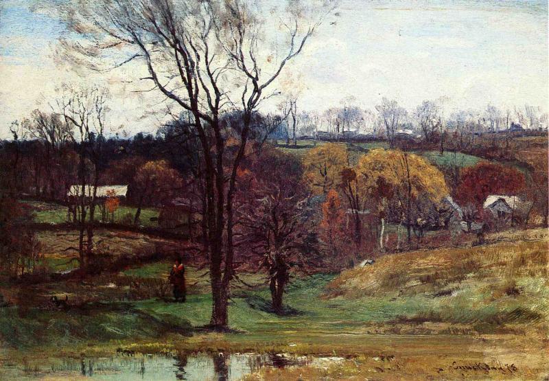 A Late Afternoon Walk — John Joseph Enneking