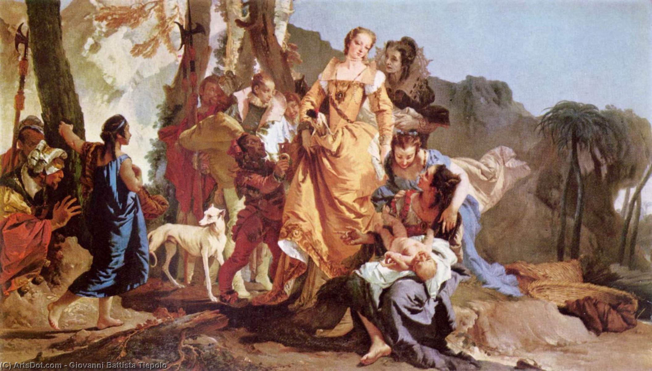 Finding Of Moses — Giambattista Tiepolo