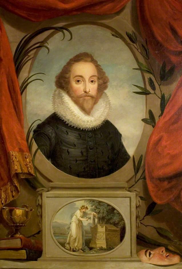 An Ideal Portrait Of William Shakespeare — Angelica Kauffmann (maria Anna Angelika)