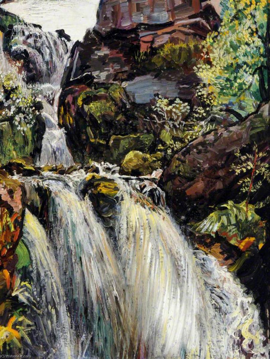Falls Of Ardessie, Scotland — Francis Ferdinand Maurice Cook