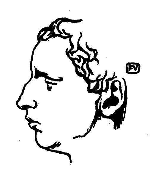 Portrait Of French Writer Paul Claudel — Félix Vallotton