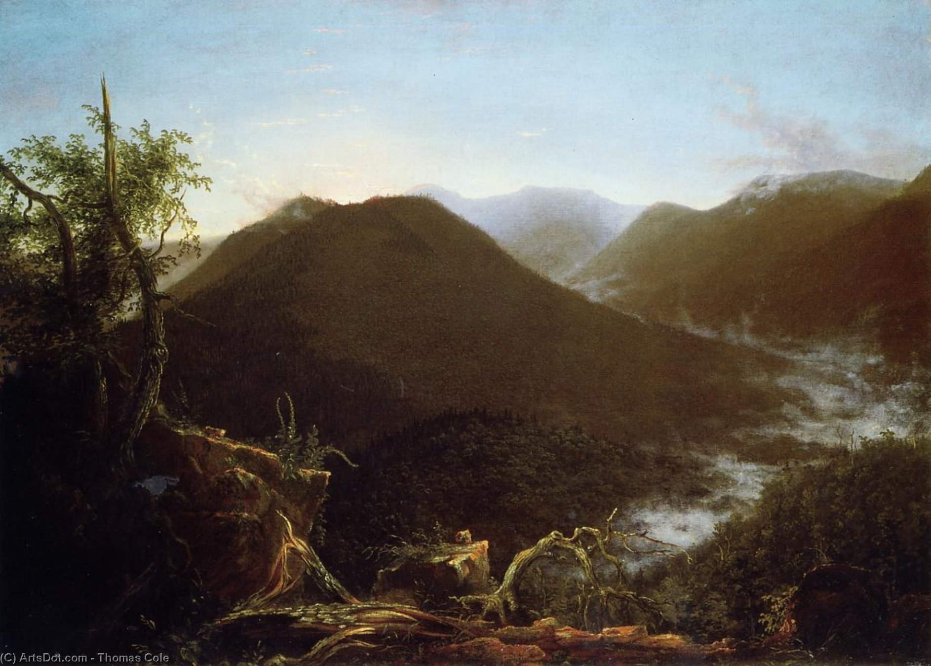 Sunrise In The Catskill Mountains — Томас Коул