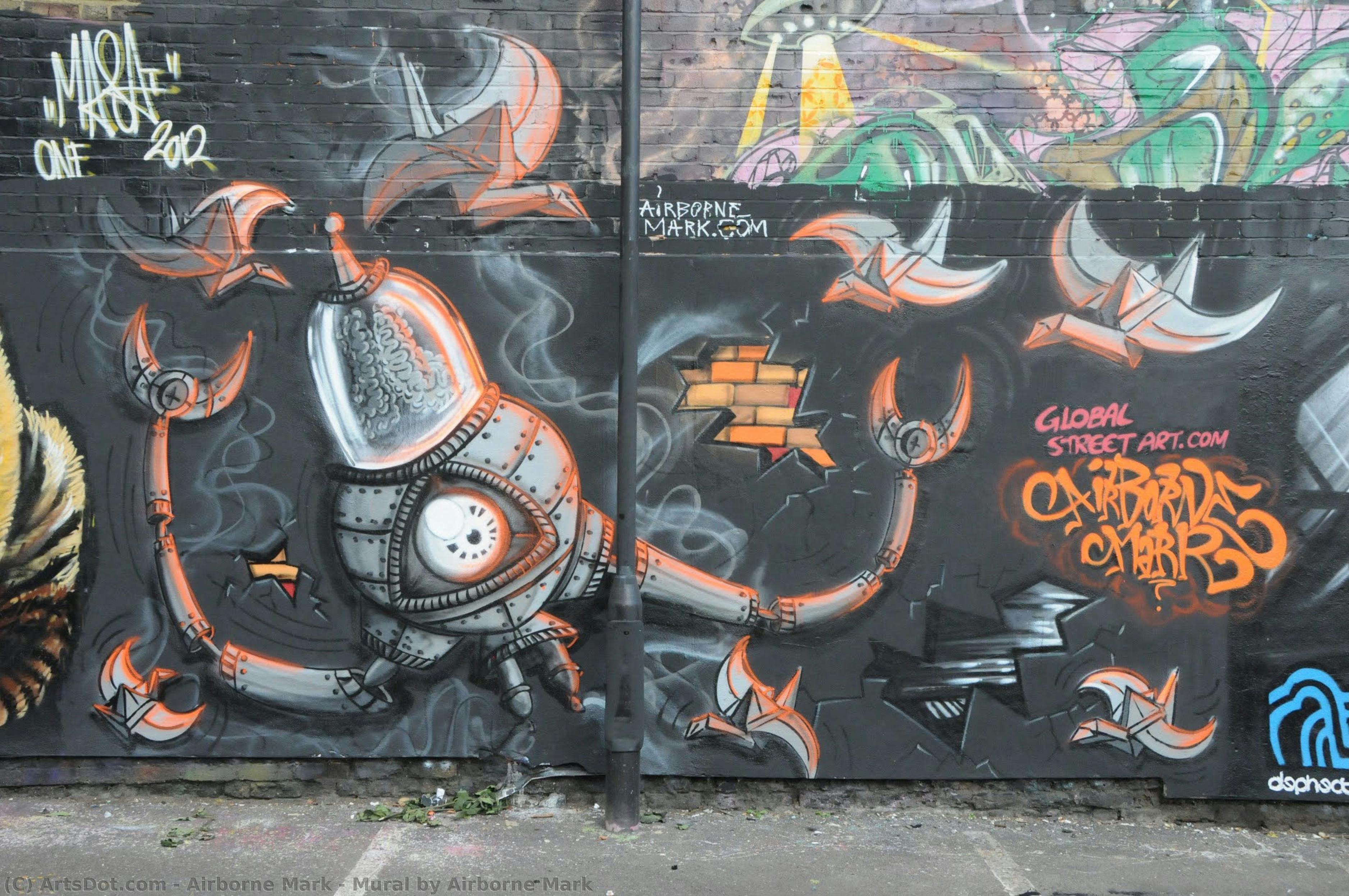 Mural By Airborne Mark — Airborne Mark