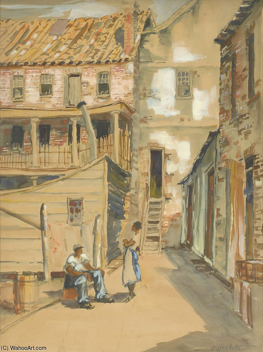 Monday Morning — Alfred Heber Hutty