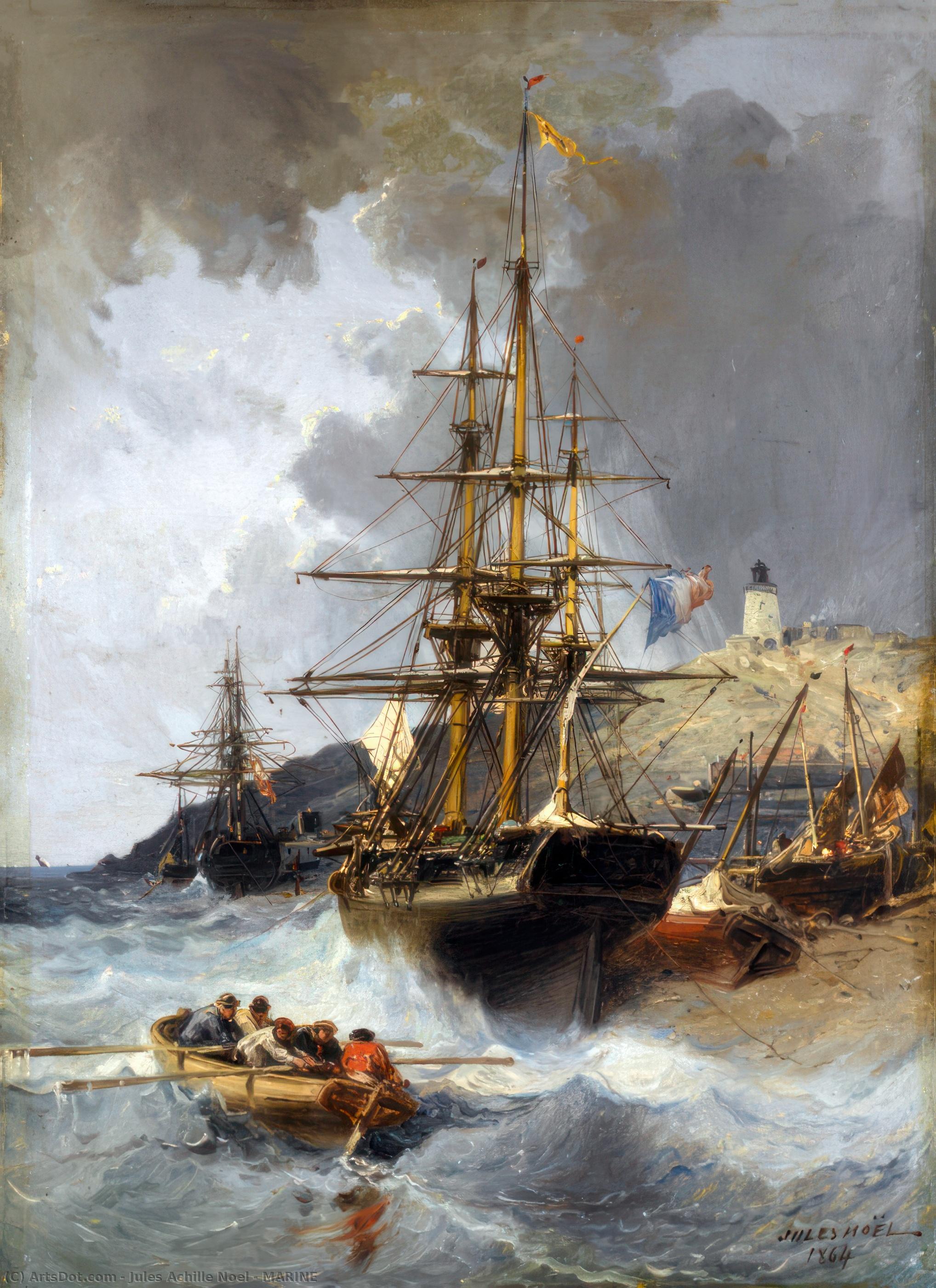 Marine — Jules Achille Noel