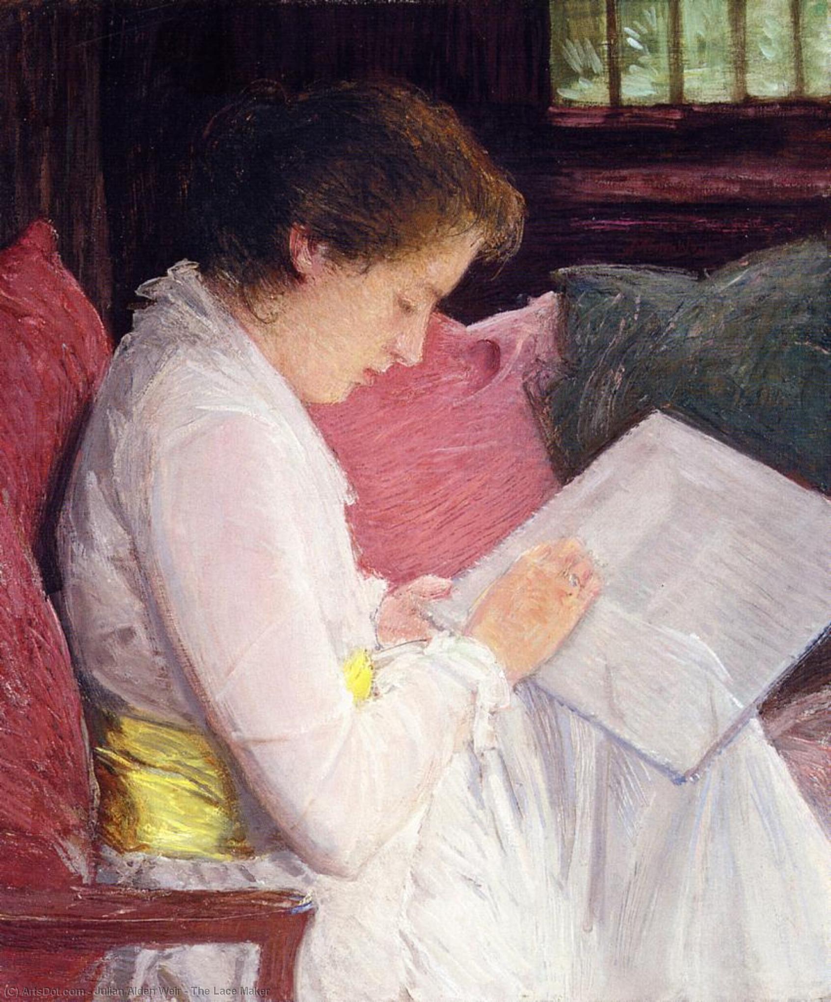 The Lace Maker — Julian Alden Weir