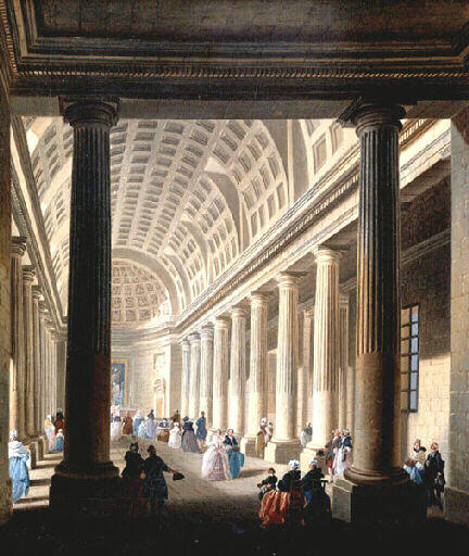 Intérieur De L'église Saint Symphorien À Versailles — Pierre Antoine De Machy