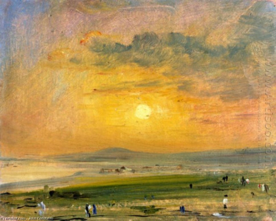 Shoreham Bay, Evening Sunset — Джон Констебл