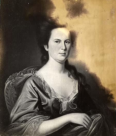 Ann Russell, Portrait Of, (painting) — Charles Willson Peale
