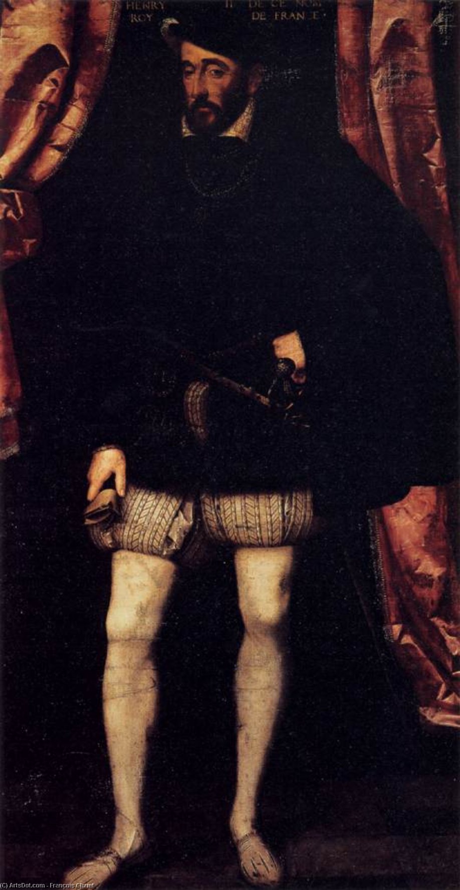Portrait Of Henri Ii — François Clouet