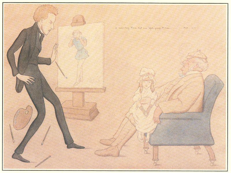 A Momentary Vision That Once Befell Young Millais — Sir Max Beerbohm