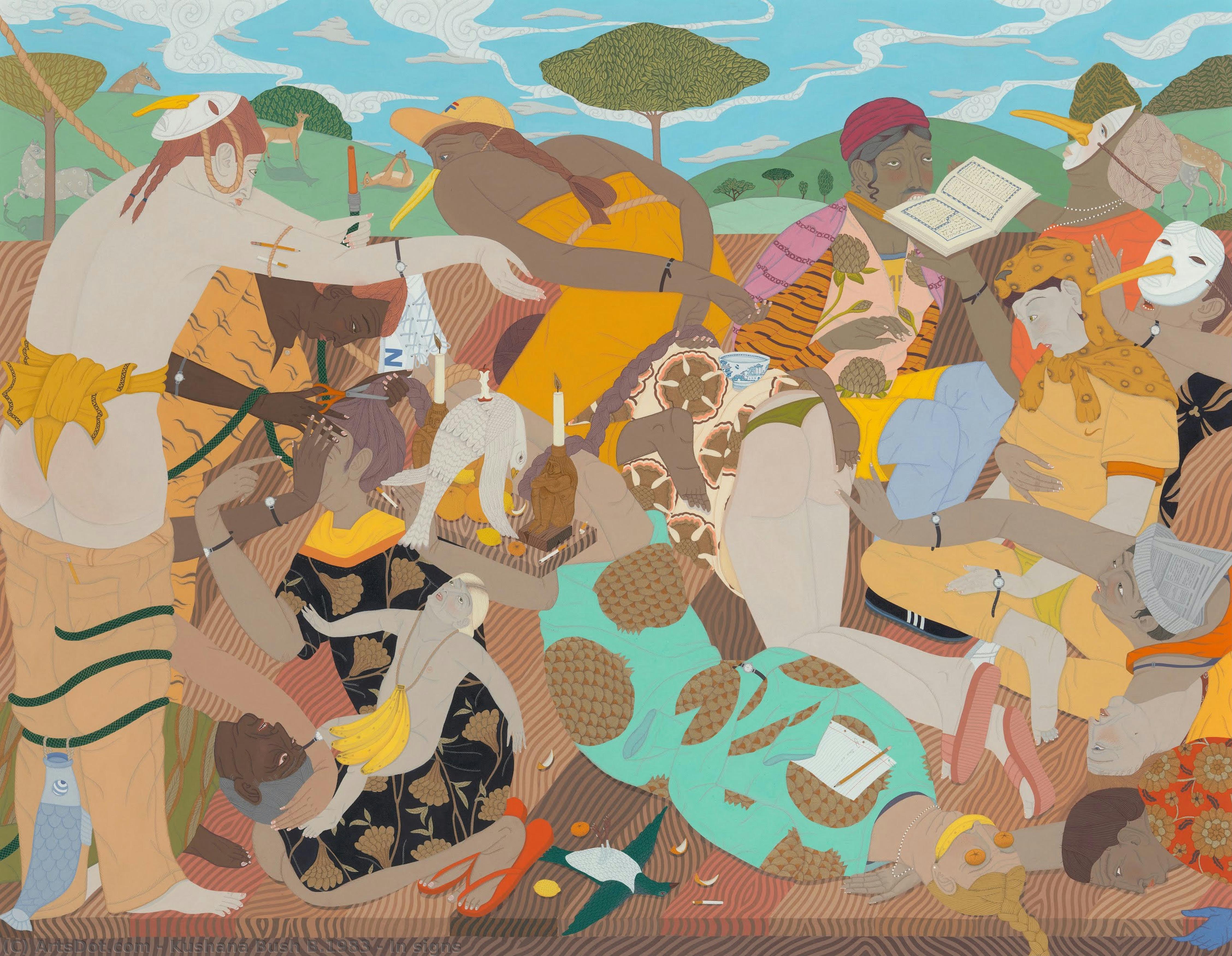 In Signs — Kushana Bush B.1983
