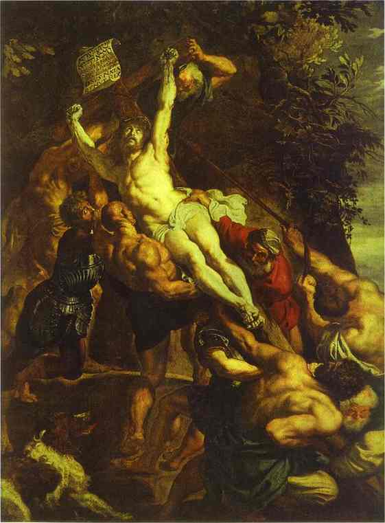 Die Aufhebung Des Kreuzes (zentrale Darstellung) — Peter Paul Rubens