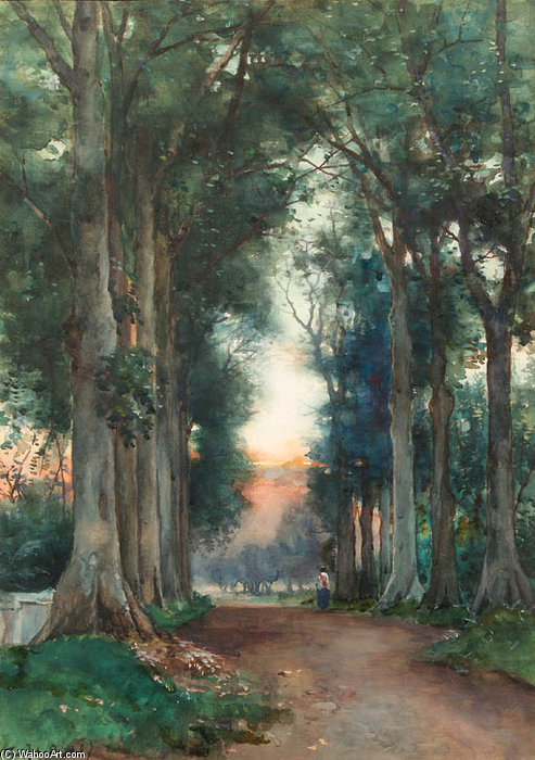 Kanarielaan, Tjandi, Semarang — Fredericus Jacobus Van Rossum Du Chattel
