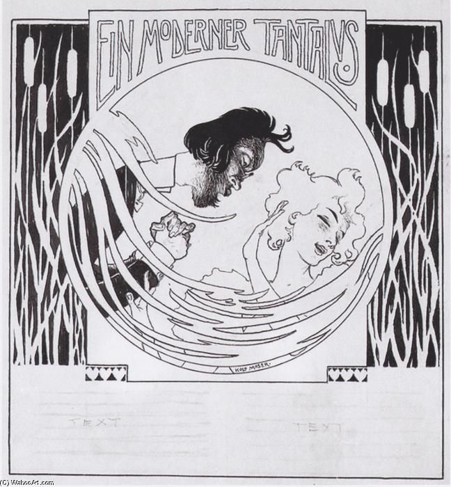 A Modern Tantalus. Illustration For 'meggendorfer Leaves'. — Koloman Moser