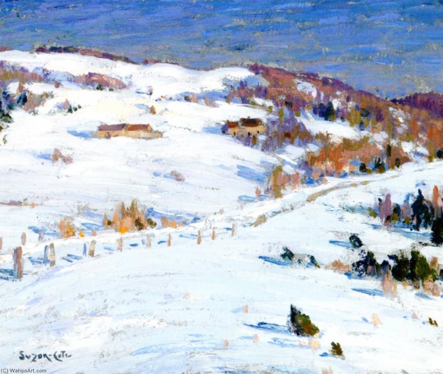 Farm In The Mountains — Marc-aurèle De Foy Suzor-coté