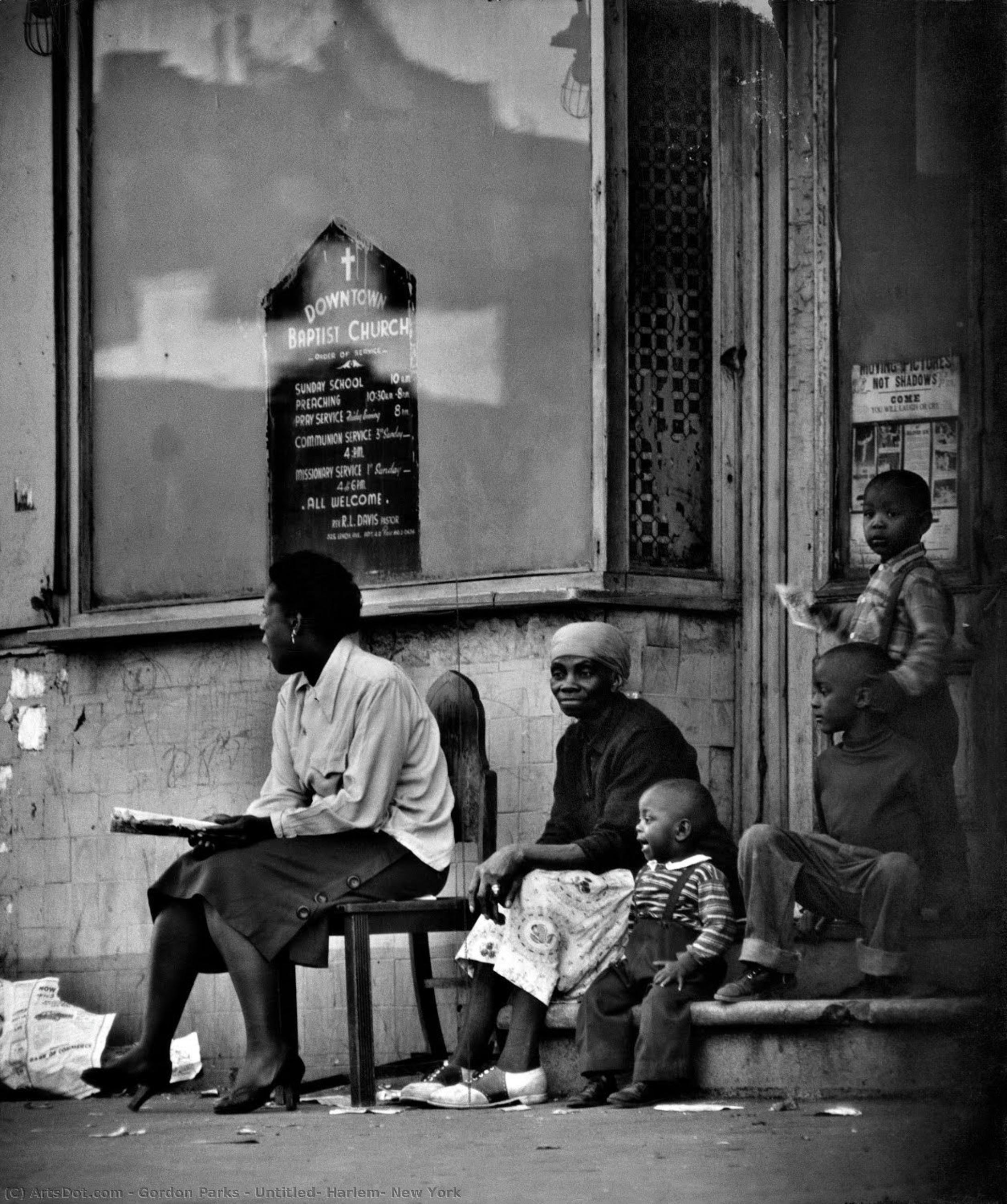 Untitled, Harlem, New York — ゴードン・パークス