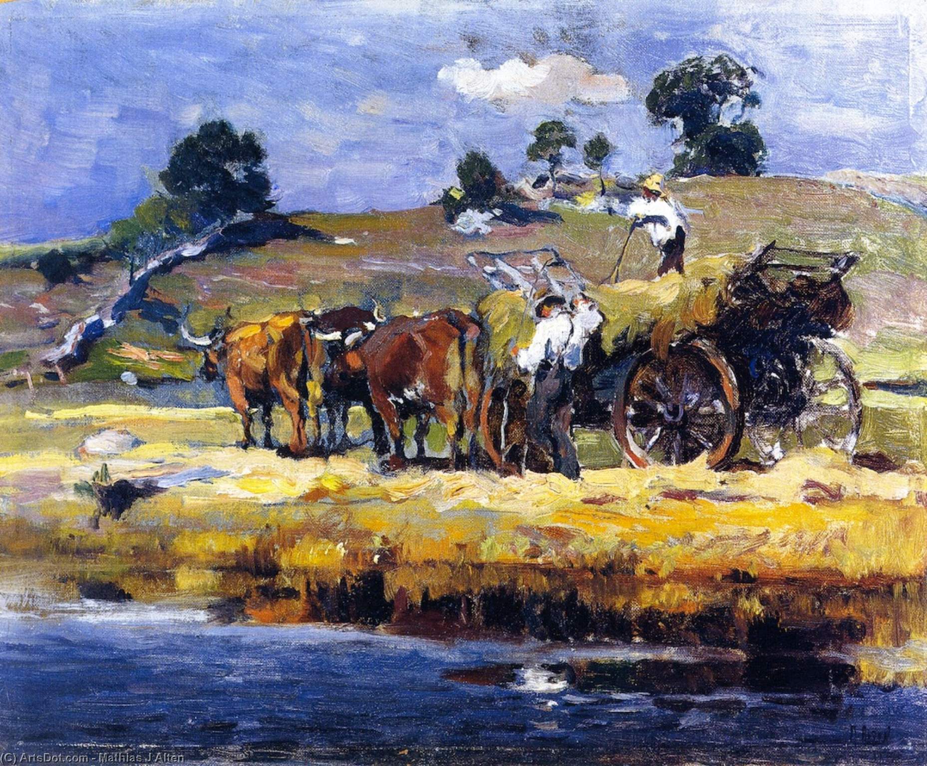 Salt Haying — Mathias Joseph Alten