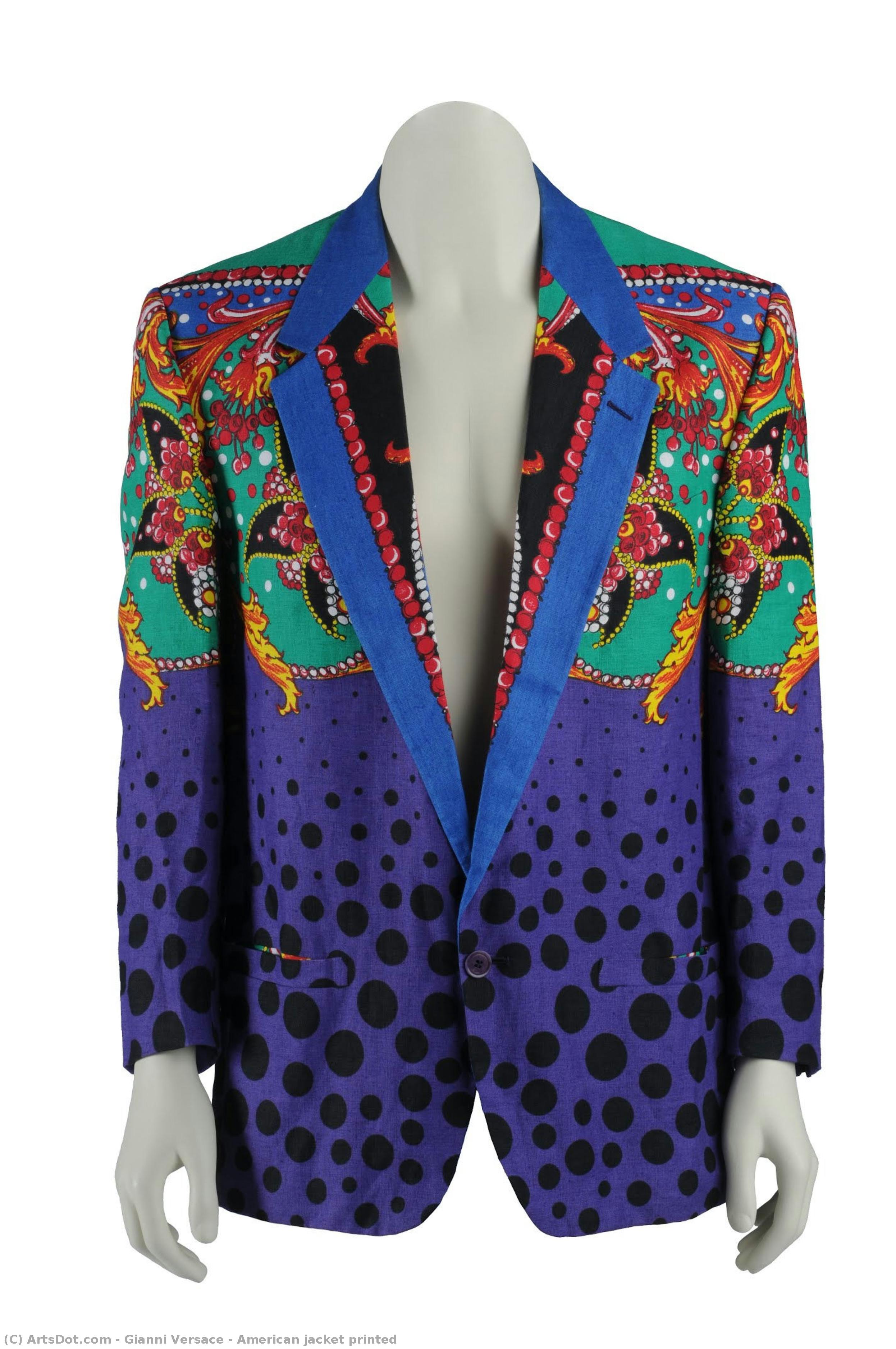 American Jacket Printed — Джанни Версаче