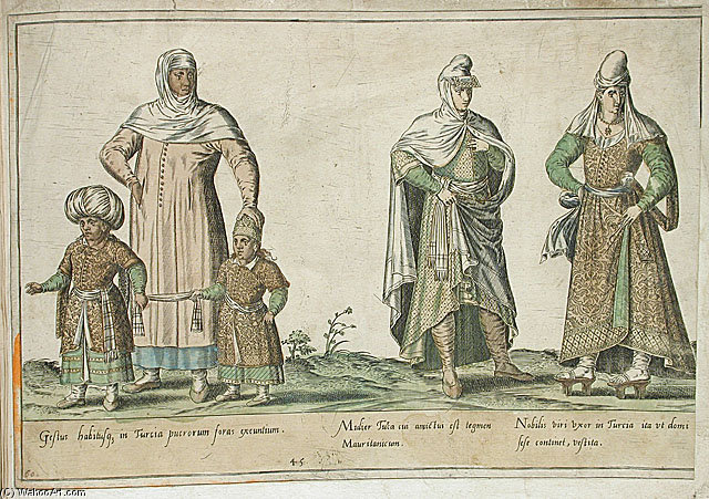 Omnium Pene Europae, Asiae, Aphricae Atque Americae Gentium Habitus_44 — Abraham De Bruyn