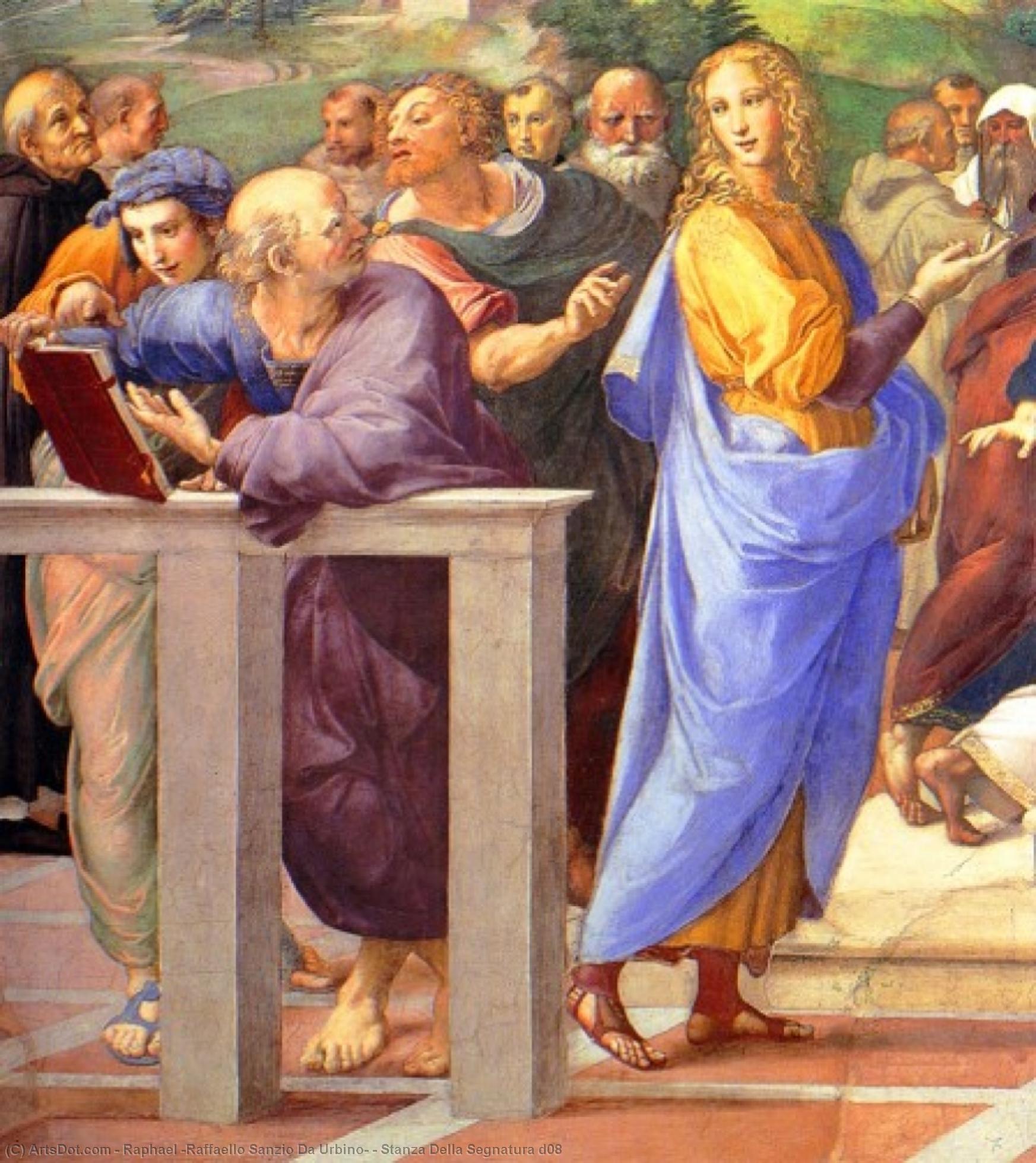 Stanza Della Segnatura D08 — Рафаэль