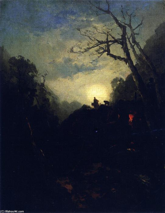 Whiskey Still By Moonlight — Andrew Melrose