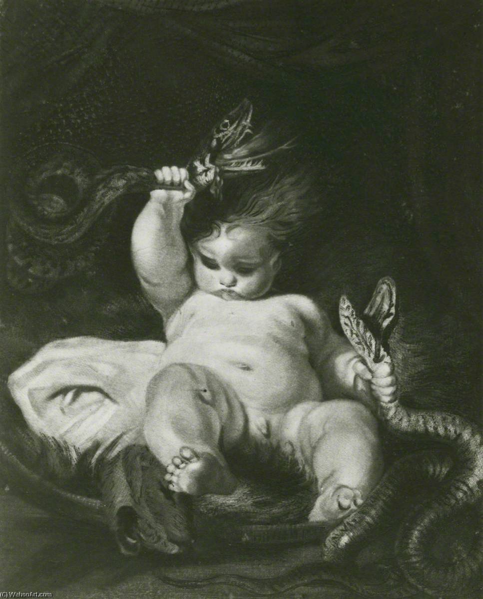 The Infant Hercules (after Reynolds) — Henry Thomson