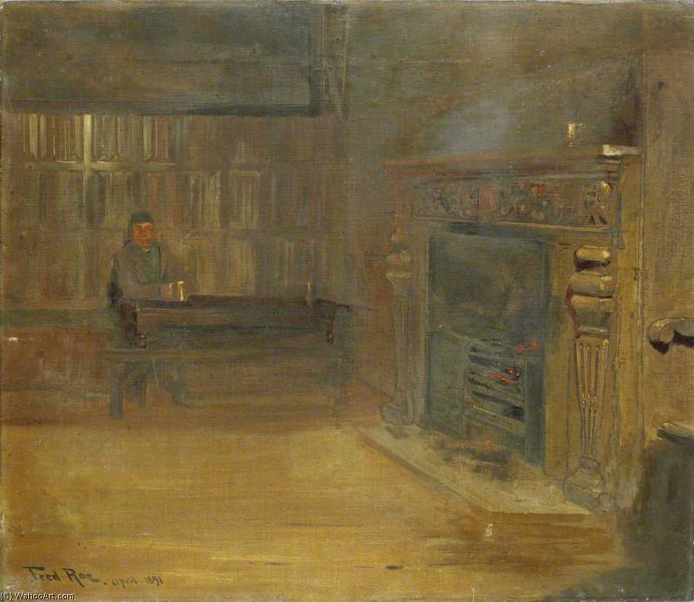 The Tap Room Of The 'baptist's Head Inn', Clerkenwell, London — Fred Roe