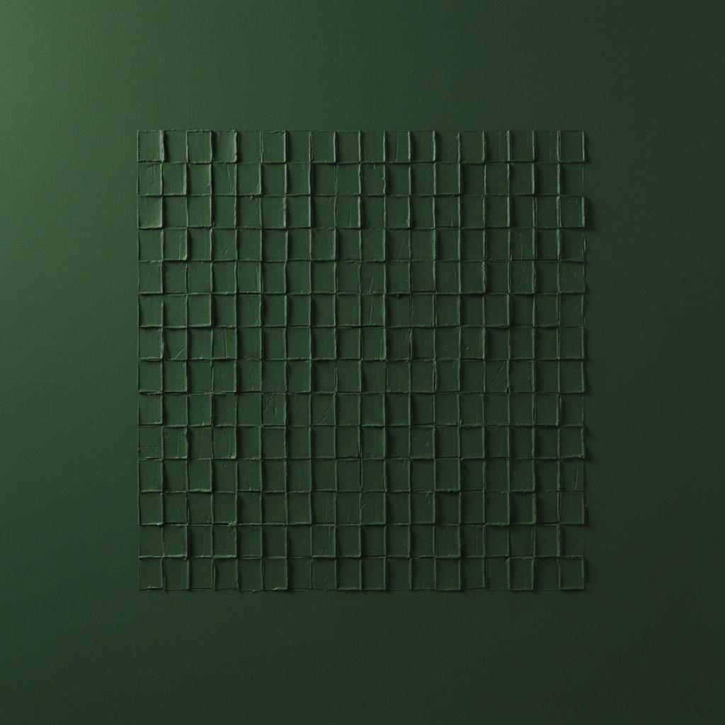 Monolithic Moss: A Singular Study In Organic Geometry And Deep Forest Relief — Laurent Vionnet