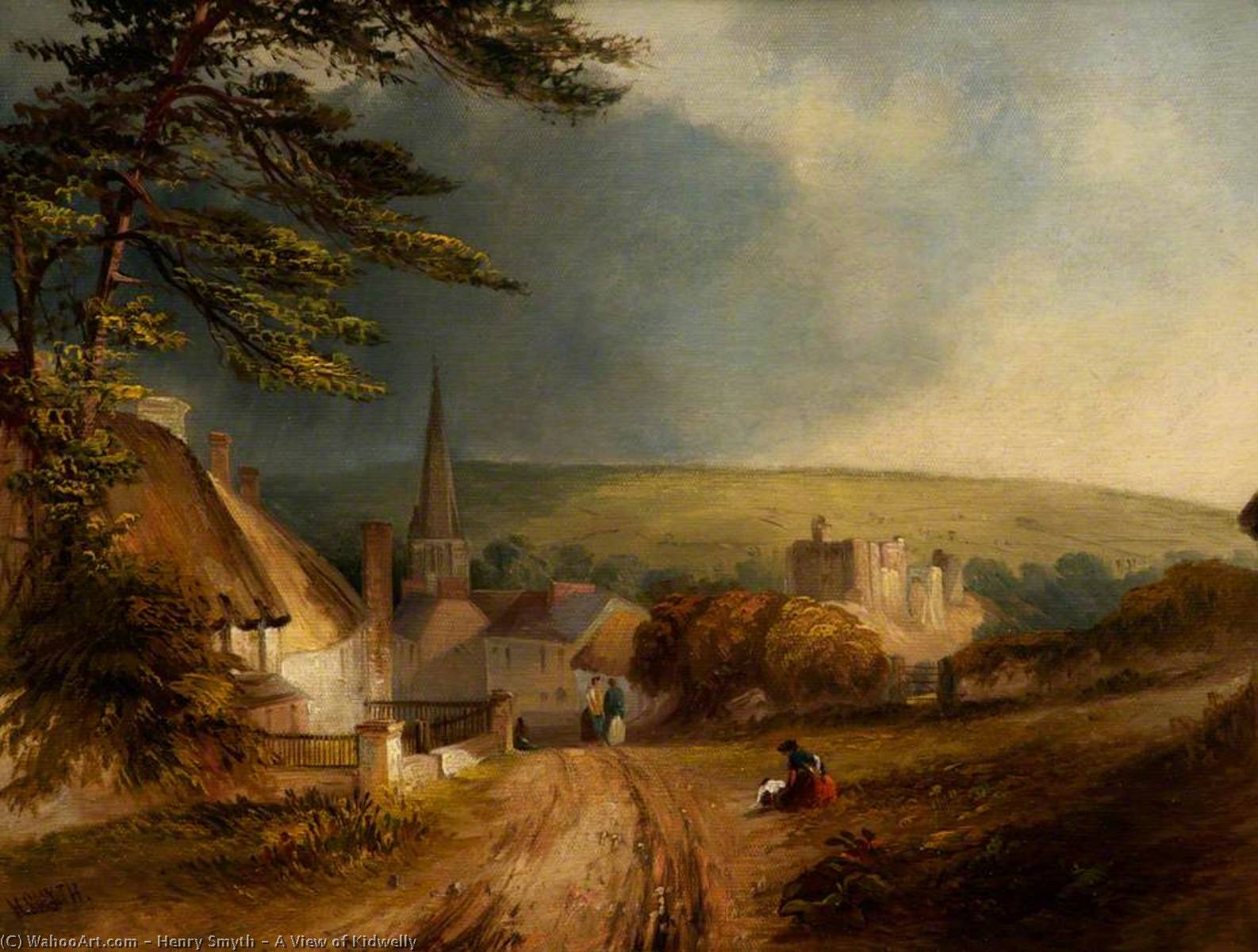 A View Of Kidwelly — Henry Smyth