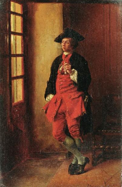 Gentleman With A Pipe — Jean-louis Ernest Meissonier