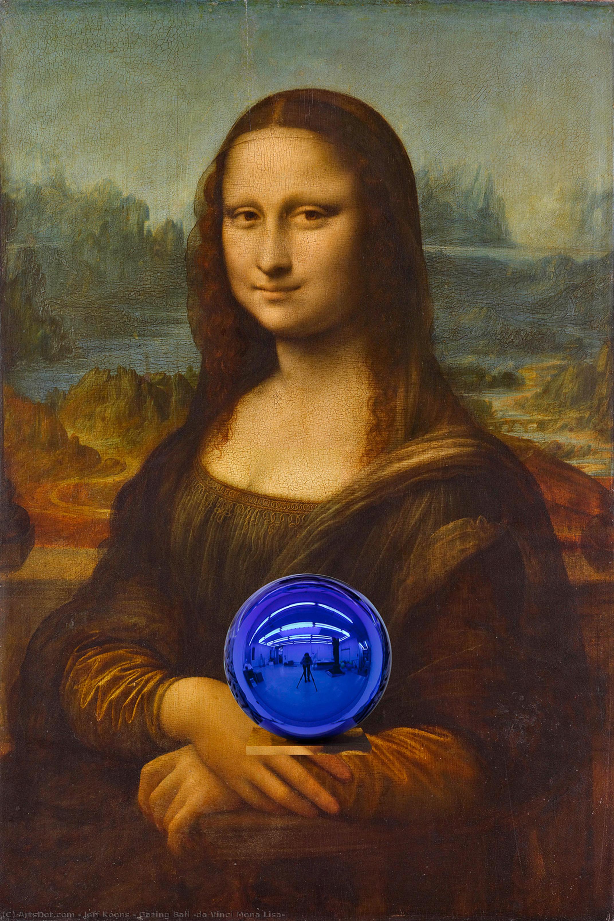 Gazing Ball (da Vinci Mona Lisa) — Džef Kuns