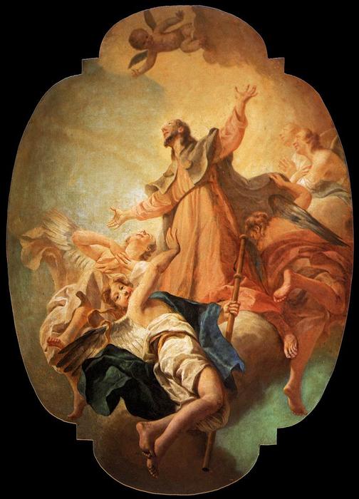 St Roch In Glory — Giuseppe Angeli