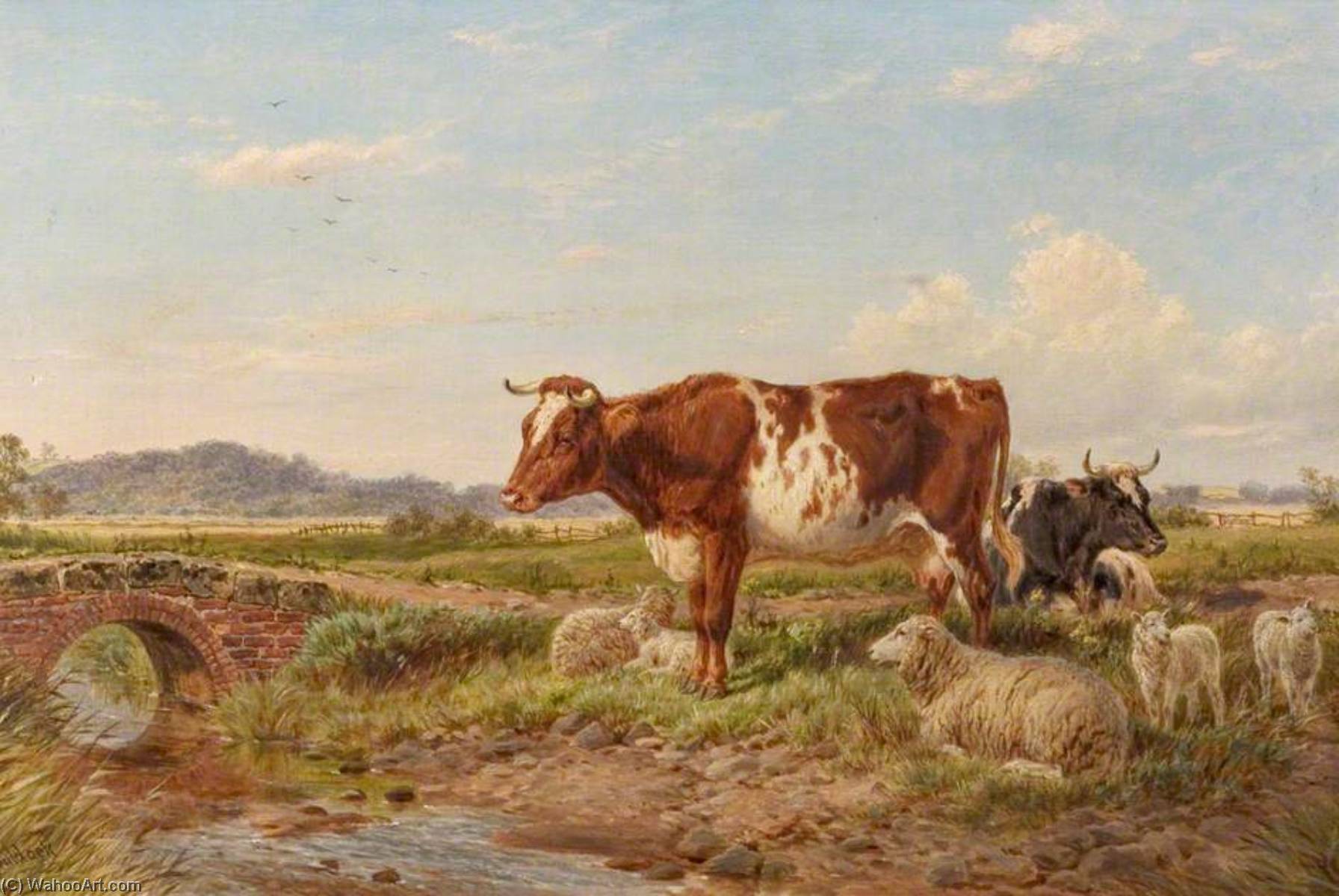 A Quiet Day In The Trent Valley — James Walsham Baldock