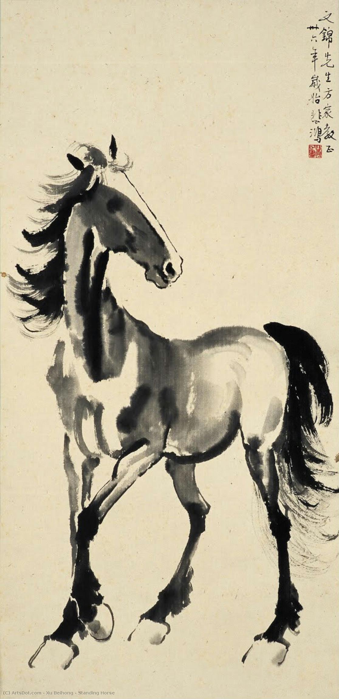 Standing Horse — Xu Beihong