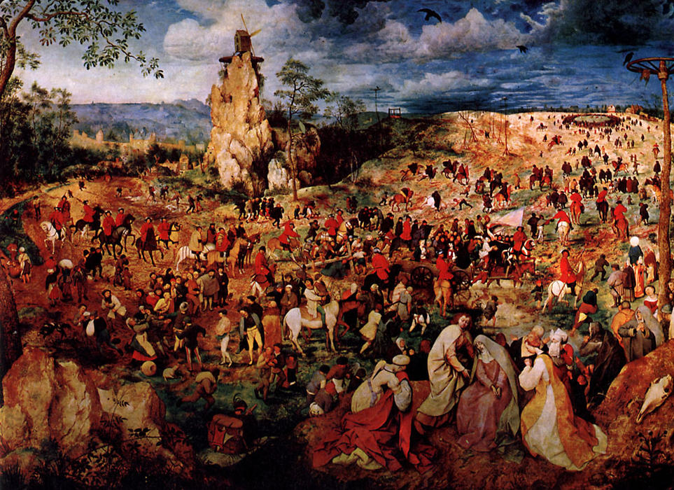 The Procession To Calvary — Pieter Bruegel The Elder
