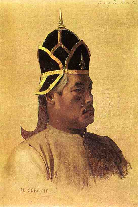 First Guardian Of The Presents, Luang-in-manki — Jean-léon Gérôme