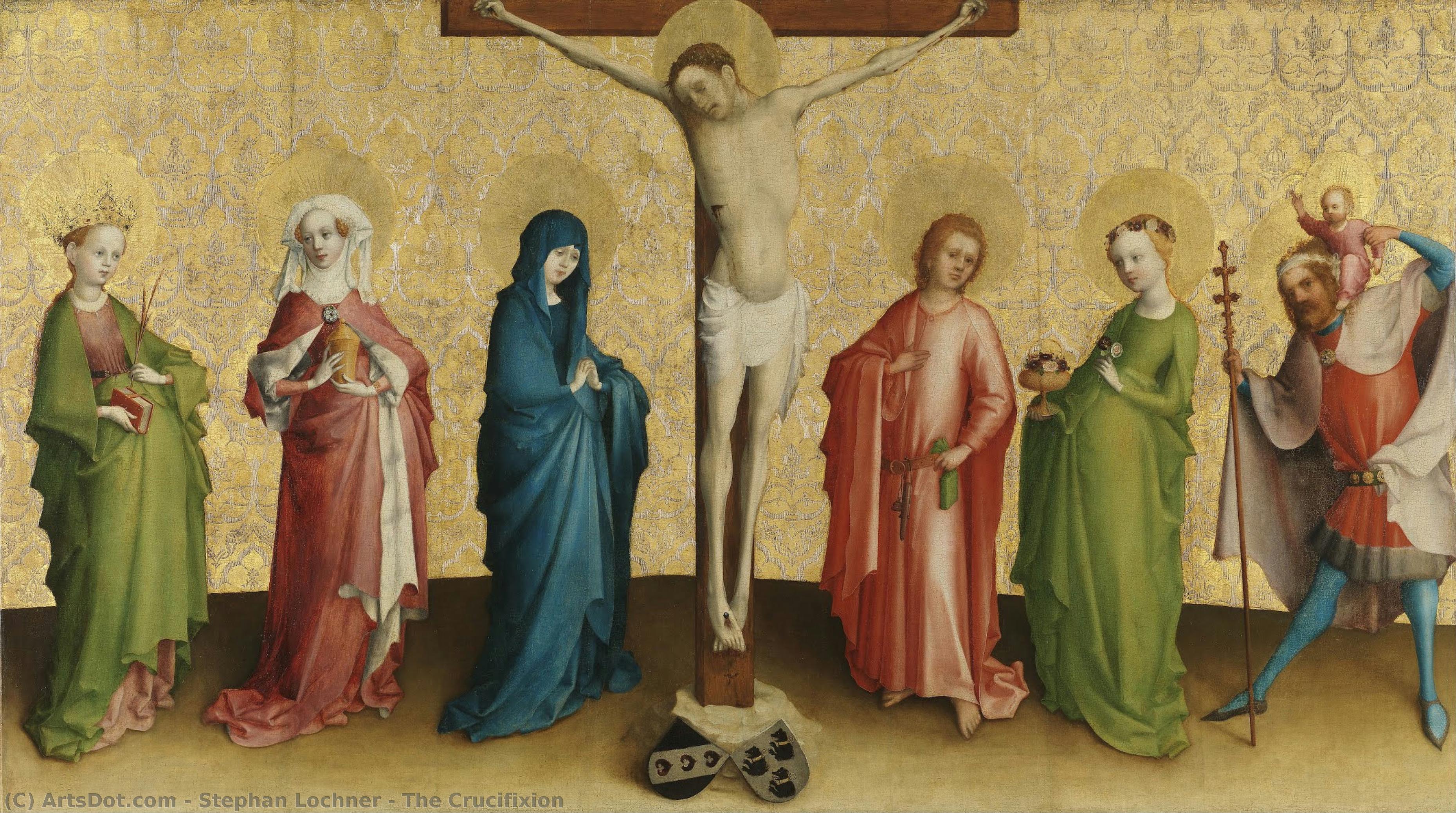 The Crucifixion — Штефан Лохнер