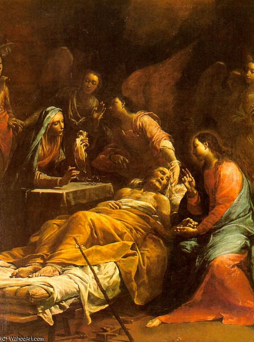 The Death Of St. Joseph — Giuseppe Maria Crespi