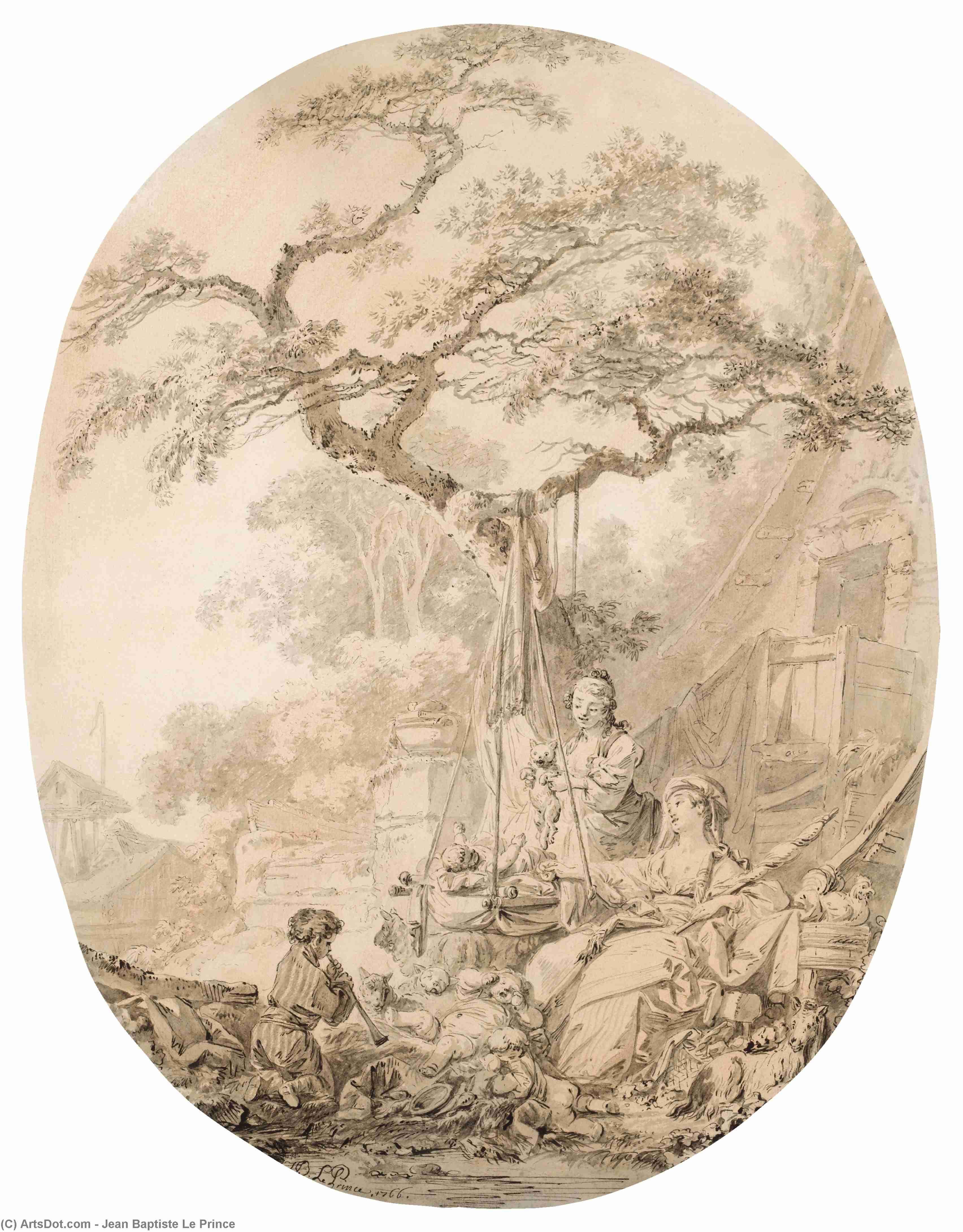 The Joys Of Motherhood — Jean Baptiste Le Prince