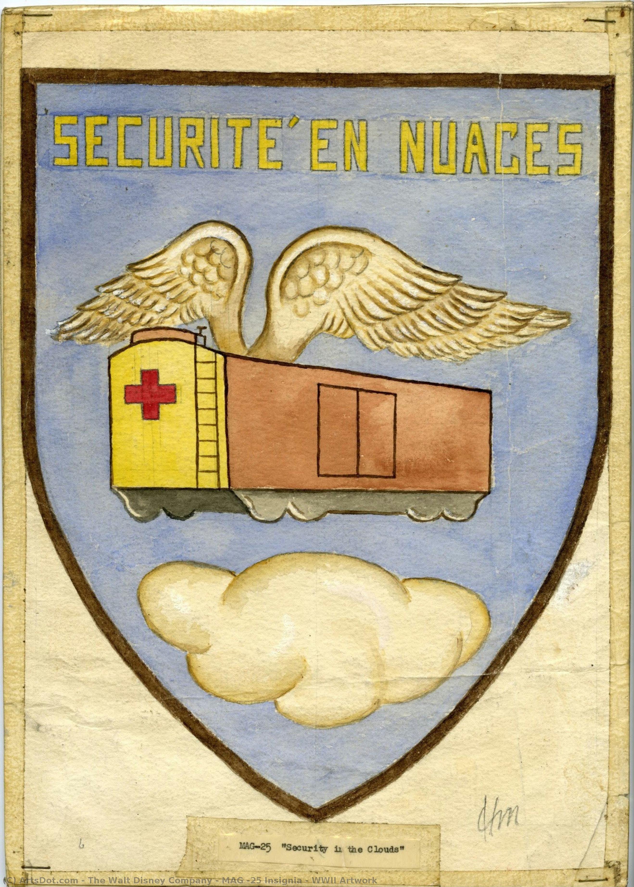 Mag -25 Insignia - Wwii Artwork — The Walt Disney Company