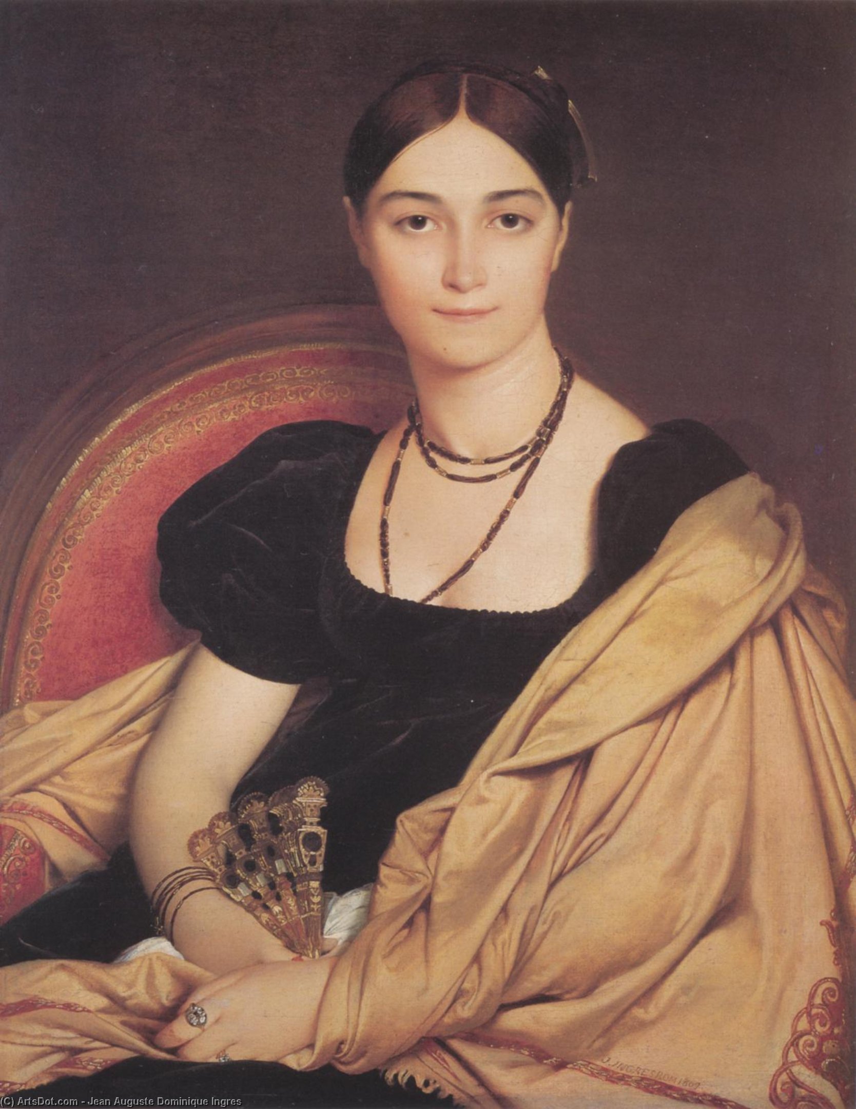 Madame Duvaucey — Jean-auguste-dominique Ingres
