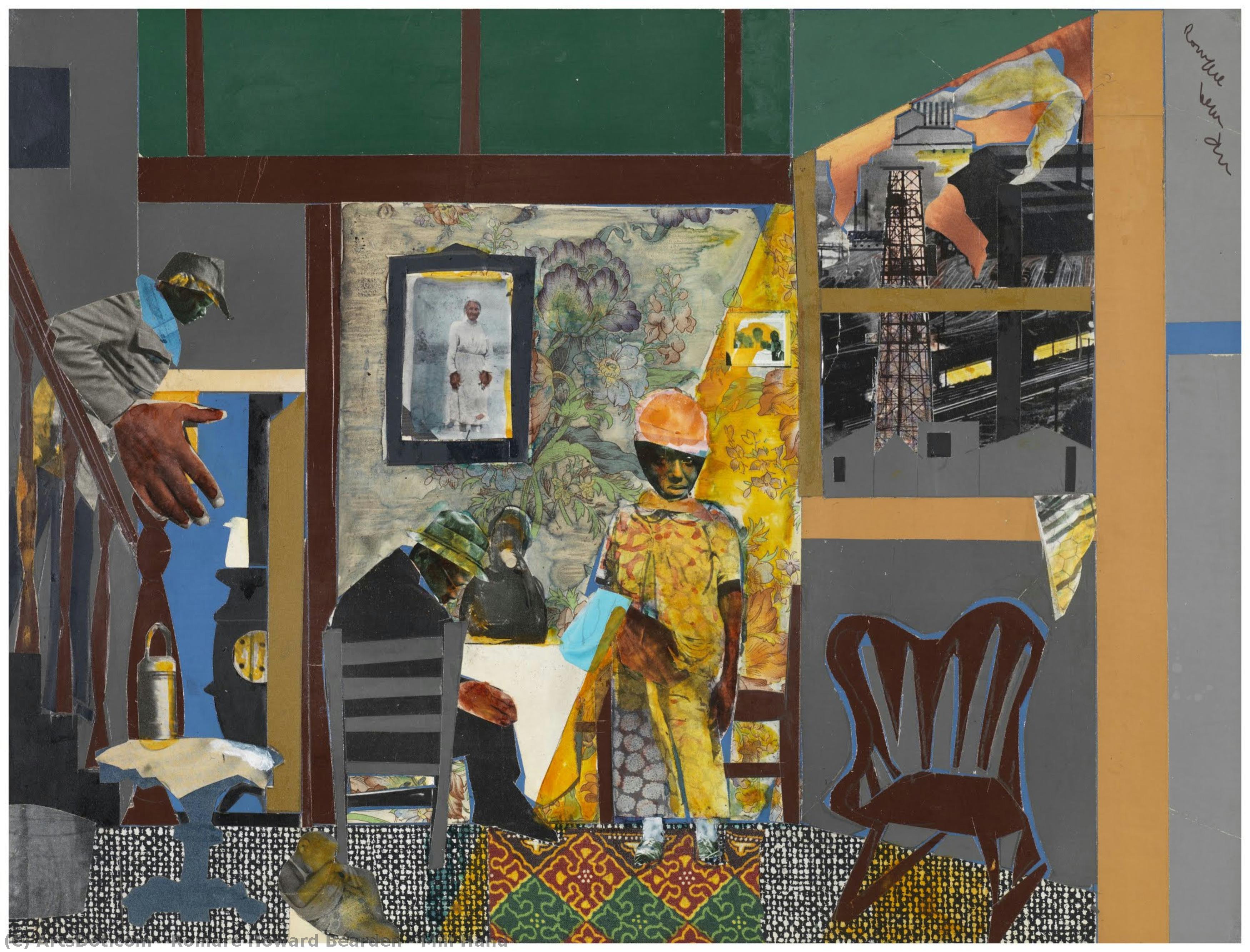 Mill Hand — Romare Howard Bearden
