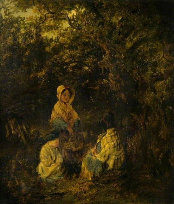 Forest Scene — Edward John Cobbett